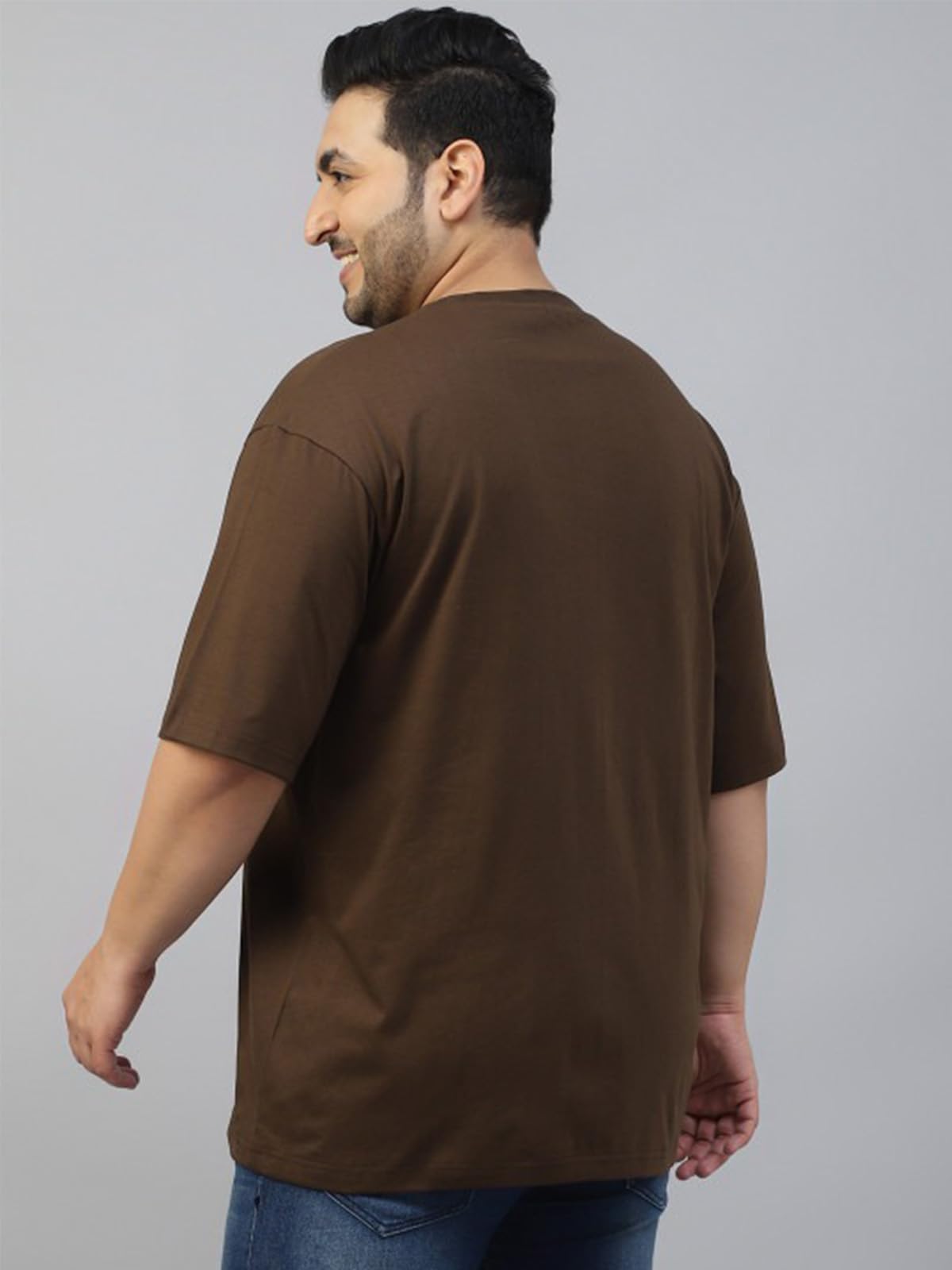 Veirdo Men’s Pure Cotton Half Sleeve Plus Size Printed T-Shirts, Stylish, Comfortable & Durable Cotton Tees | Sizes: S to 2XL