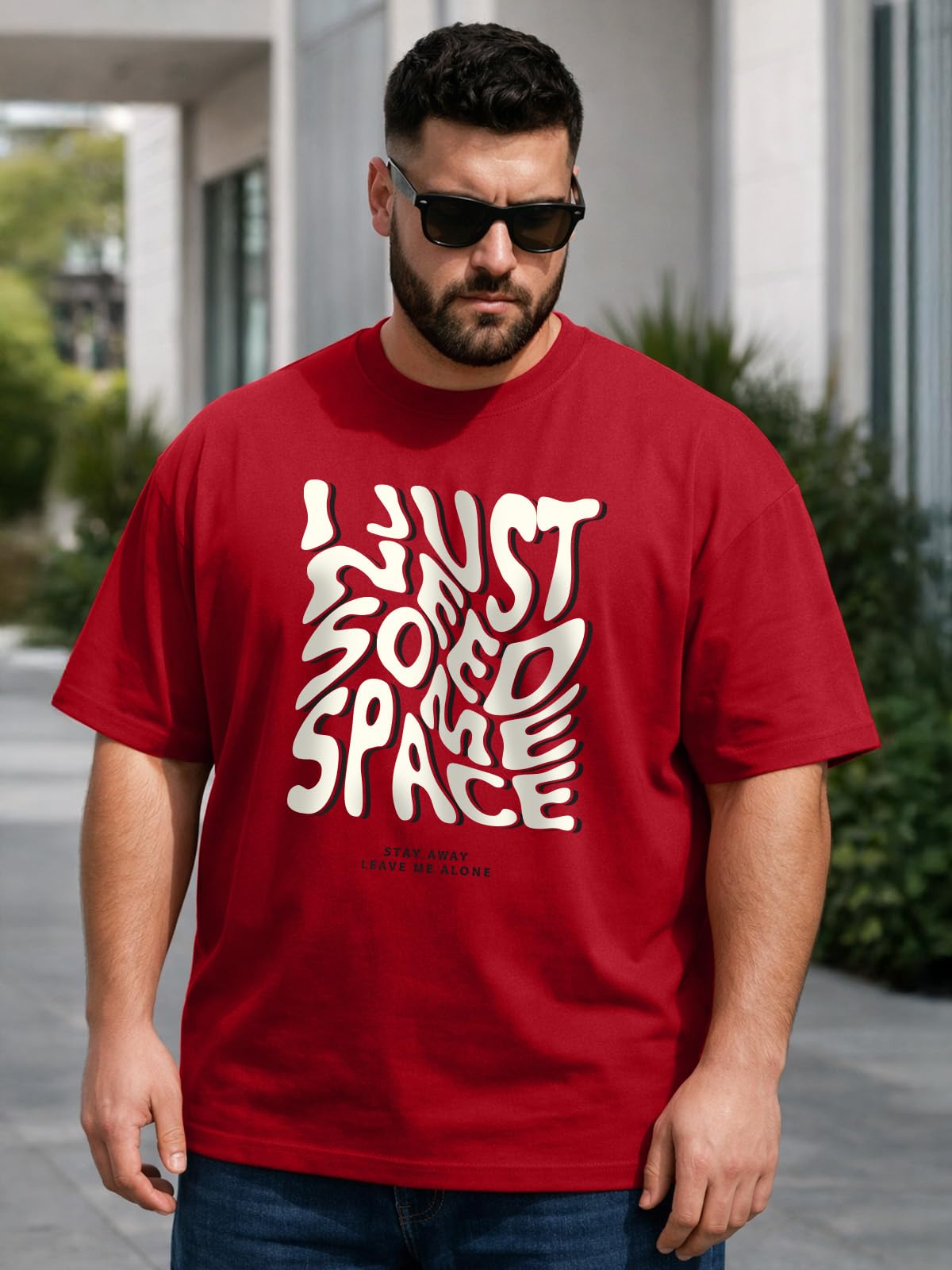 Veirdo Men’s Pure Cotton Half Sleeve Plus Size Printed T-Shirts, Stylish, Comfortable & Durable Cotton Tees | Sizes: S to 2XL